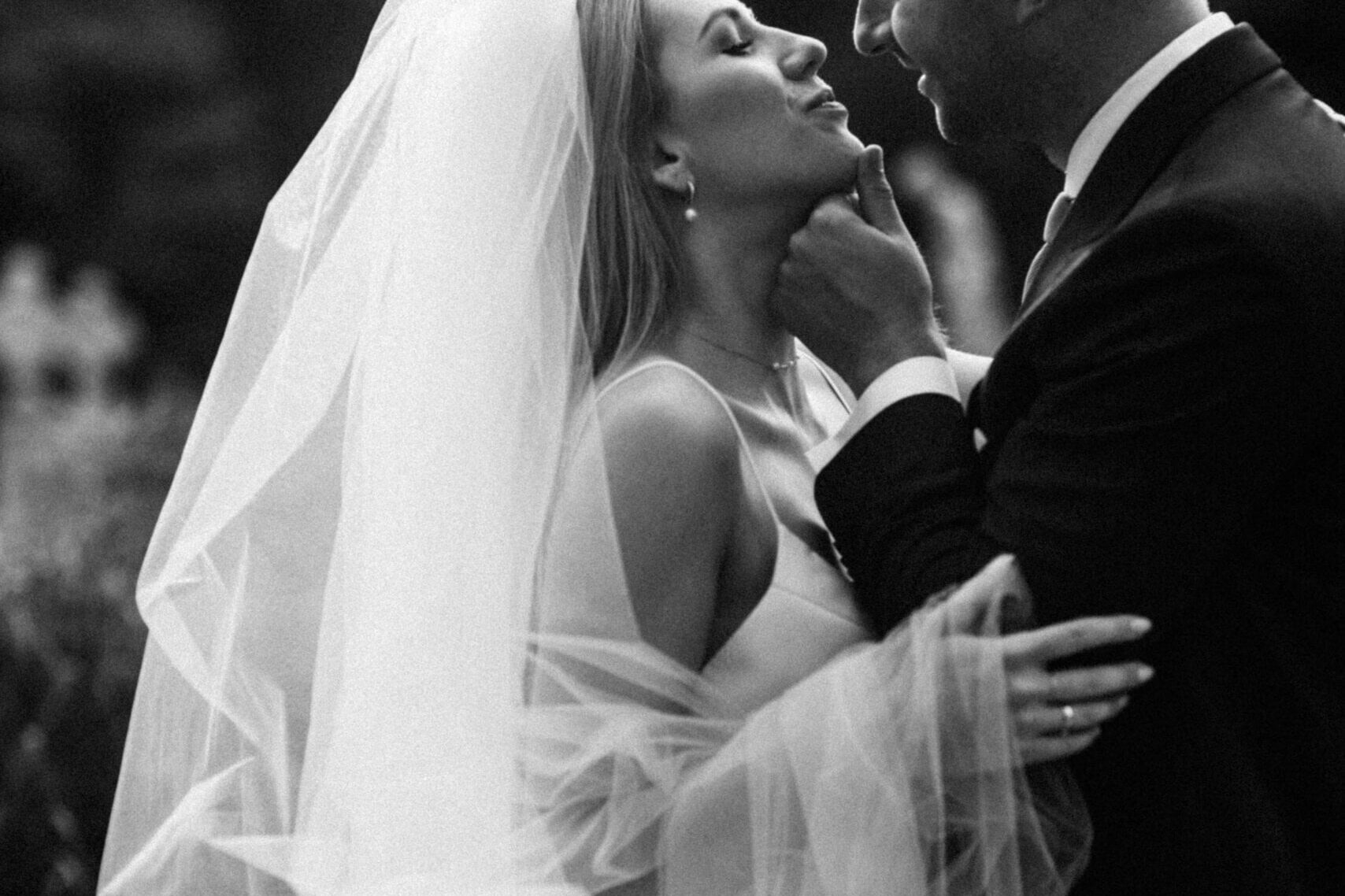 elegancka sesja slubna