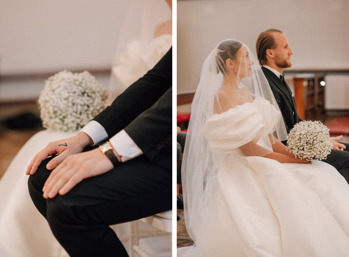 minimalistyczny ślub i wesele z klasą pronovias panna młoda